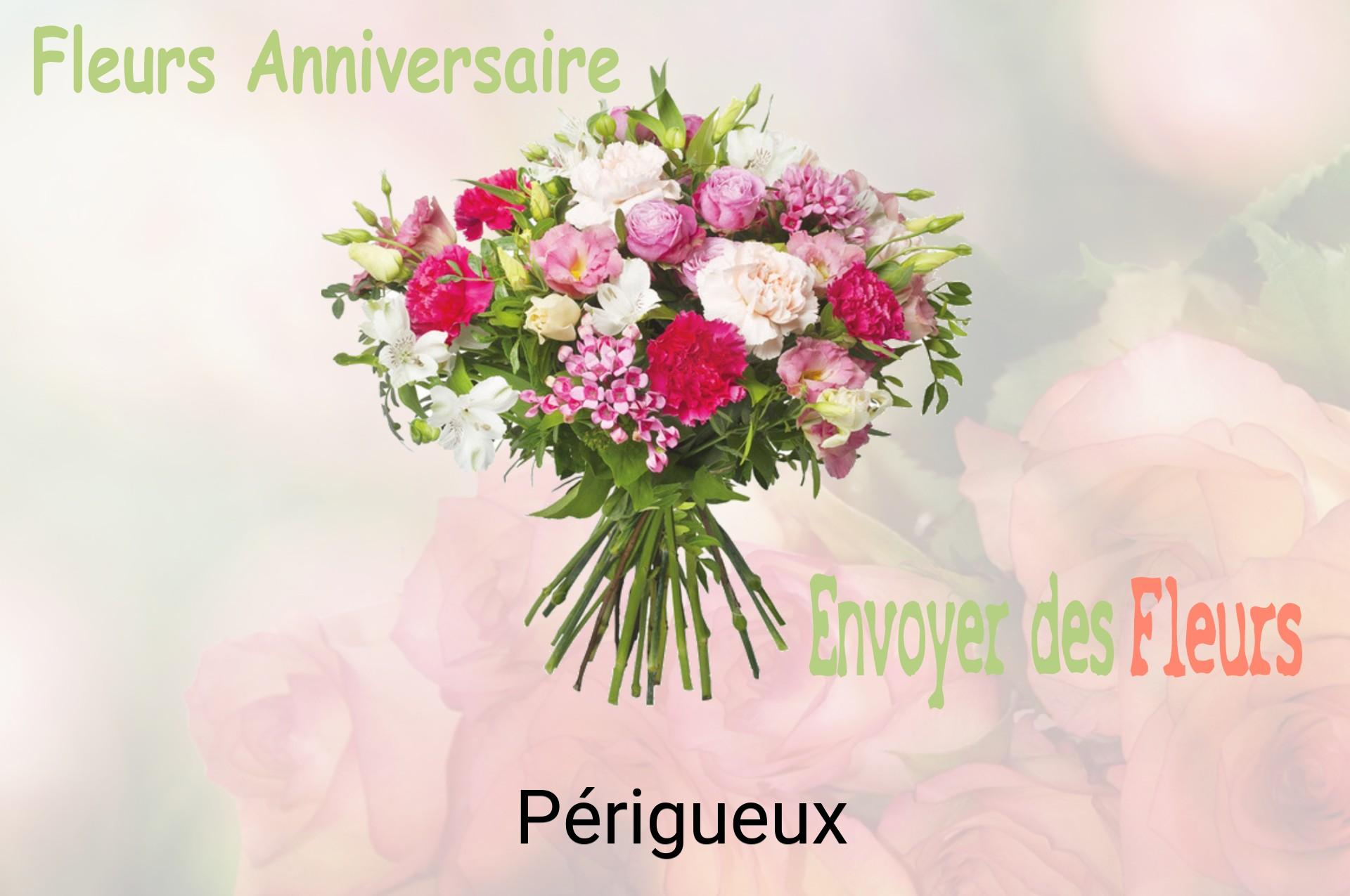 Bouquet de fleurs d’anniversaire livré à Périgueux